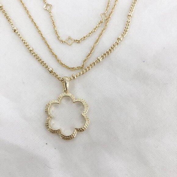 Kendra Scott Susie Convertible Gold Necklace - Picture 4 of 4